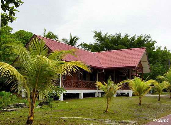 Accommodations on Selingan Island